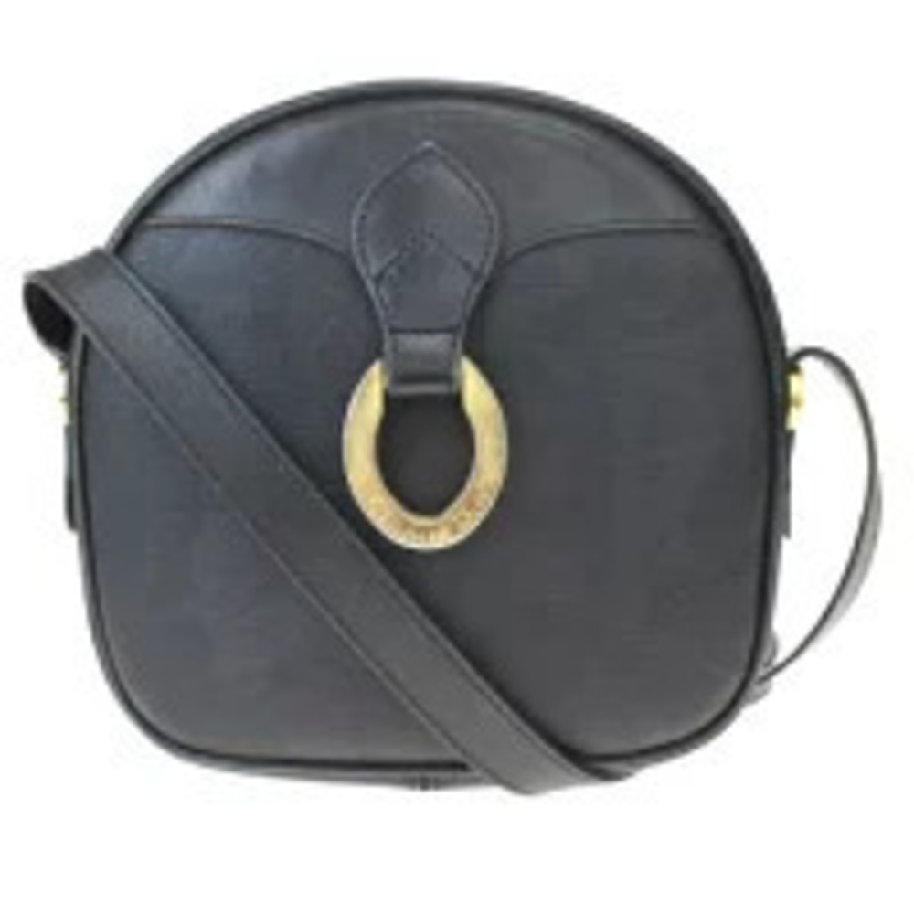 Christian Dior Trotter Canvas shoulder bag black